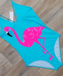Costum de baie intreg Flamingo