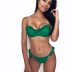 Costum de baie cu push-up si clip brazilian Delilah Verde