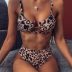 Costum de baie cu slip brazilian Los Angeles Animal Print