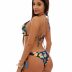 Costum de baie cu slip brazilian si imprimeu floral Colorado Springs