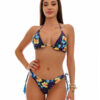 Costum de baie cu slip brazilian si imprimeu floral Colorado Springs