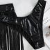 Set 3 piese Costum de baie Club Wear Negru (5)