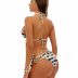 Costum de baie 4 piese cu slip brazilian Katerini