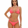 Costum de baie cu slip brazilian Buenos Aires Corai