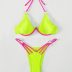 Costum de baie cu slip brazilian Slama Neon