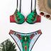 Costum de baie cu print multicolor Phoenix-PX10