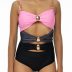 Costum de baie intreg cu slip clasic Seychelles Negru