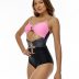 Costum de baie intreg cu slip clasic Seychelles Negru
