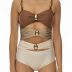 Costum de baie intreg cu slip clasic Seychelles (2)