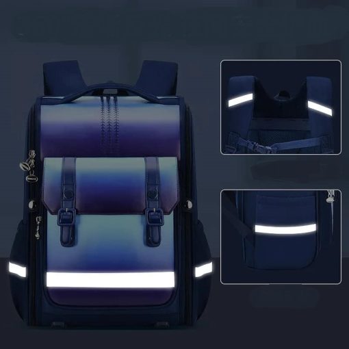 Ghiozdan Scolar,Negru impermeabil 36x27x15cm Ghiozdan Scolar,Negru impermeabil 36x27x15cm