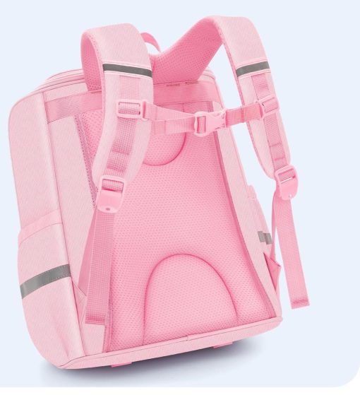 Ghiozdan Scolar,Roz impermeabil 36x27x15cm – GS0R (4) Ghiozdan Scolar,Roz impermeabil 36x27x15cm – GS0R