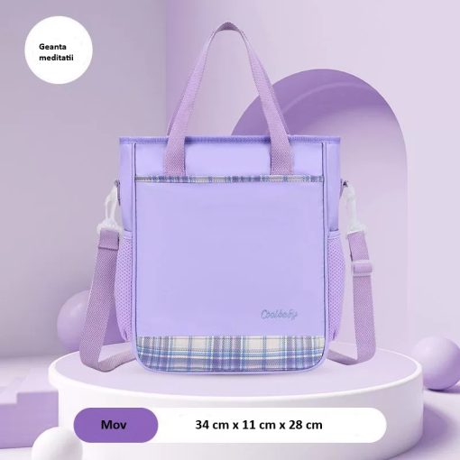 Ghiozdan Scolar MovSky , Geanta meditatii Mov, penar, insigne, ecuson si Ceas Roz cadou, doua marimi– GS10M (2) Ghiozdan Scolar MovSky , Geanta meditatii Mov, penar, insigne, ecuson si Ceas Roz cadou, doua marimi– GS10M (2)