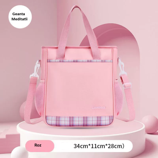 Ghiozdan Scolar Roz, Geanta meditatii Roz, penar 3D, insigne, jucarie plush si Ceas Roz cadou, doua marimi– GS11R (1) Ghiozdan Scolar Roz, Geanta meditatii Roz, penar 3D, insigne, jucarie plush si Ceas Roz cadou, doua marimi– GS11R